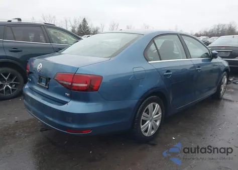 2017 Volkswagen Jetta 1.4T S z USA, uszkodzony, nr VIN 3VW2B7AJ8HM307005